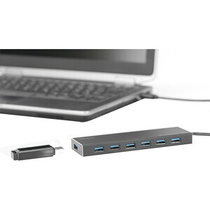 Digitus USB-Hub - USB - Extern - 7 Total USB Port(s) - 7 USB 3.0 Port(s)
