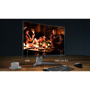 BenQ EX3203R WQHD Gaming-LCD-Monitor - 16:9 Format - Grau - 80 cm (31,5 Zoll) Viewable - LED Hintergrund-beleuchtung - 256