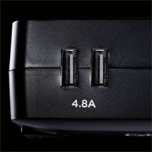 CyberPower HT600WSU2A Premier Home Theater 6 - Outlet Surge with 1680 J - Clamping Voltage 500V, NEMA 5-15P, Wall Tap, 15 