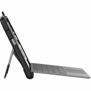 Urban Armor Gear Metropolis Rugged Keyboard/Cover Case Microsoft Surface Go Tablet - Black - Anti-slip, Impact Resistant, 