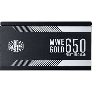 Cooler Master MWE Gold 650 Full Modular - Internal - 120 V AC, 230 V AC Input - 650 W / 3.3 V DC, 5 V DC, 12 V DC, 12 V DC