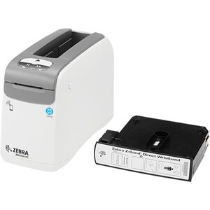 Zebra ZD510-HC Direct Thermal Printer - Monochrome - Portable - Wristband Print - USB - Bluetooth - Wireless LAN - 21.97" 