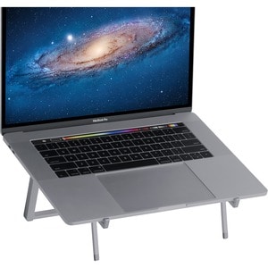 Rain Design mBar pro+ Notebook-Halter - 139,7 mm x 243,8 mm x 274,3 mm x - Anodisiertes Aluminium - 1 - Grau