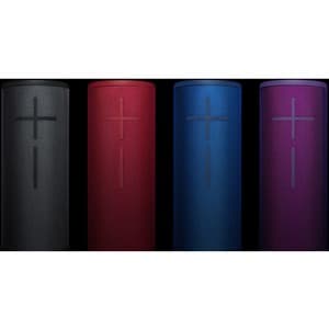 Ultimate Ears BOOM 3 Portable Bluetooth Speaker System - Sunset Red - 90 Hz to 20 kHz - Battery Rechargeable - USB
