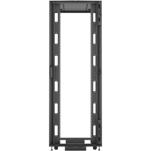 VERTIV VR 48U Floor Standing Rack Cabinet for Server, LAN Switch, Patch Panel, KVM Switch - 482.60 mm Rack Width x 1115 mm