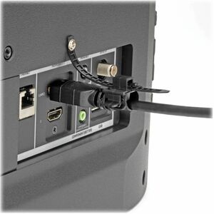 Eaton Tripp Lite Series HDMI Cable Lock - Clamp/Tie/Screw - Cable Lock - Black - Nylon