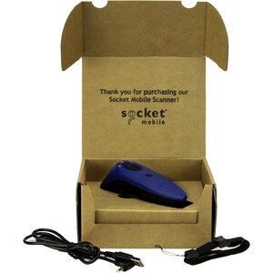 Socket Mobile SocketScan S740 Handheld Barcode-Scanner - Kabellos Konnektivität - Blau - 495,30 mm Scan-Abstand - 1D, 2D -