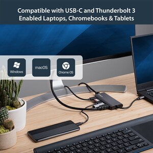 USB C ADAPTER - HDMI - SD - PD .
