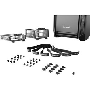 be quiet! Silent Base 601 Computergehäuse - EATX, ATX, Micro ATX, Mini ITX Motherboard Supported - Mid-Tower - Stahl, Acry