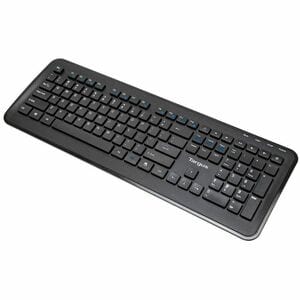 Targus KM610 Wireless Keyboard and Mouse Combo (Black) - USB Wireless RF 2.40 GHz Keyboard - Black - USB Wireless RF Mouse
