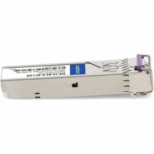 AddOn SFP (mini-GBIC) - 1 x LC 1000Base-BX Network - 1 - TAA Compliant - For Data Networking, Optical Network - Optical Fi