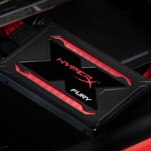 Kingston HyperX FURY RGB 240 GB Solid State Drive - 2.5" Internal - SATA (SATA/600) - 550 MB/s Maximum Read Transfer Rate 