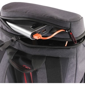 Mobile Edge Elite AWM17BPE Carrying Case (Backpack) for 17.1" Dell Notebook - Gray, Black - Heather Body - Nylex Interior 