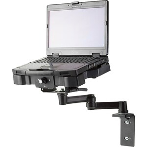 Gamber-Johnson Mounting Arm for Flat Panel Display, Tablet, Notebook - Black Powder Coat - 1 Display(s) Supported - 75 x 75