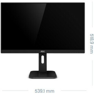 AOC 24P1 Full HD Monitor LCD - 16:9 - 60,5 cm (23,8") Viewable - WLED Backlight - 1920 x 1080 - 16,7 milhões de cores - 25