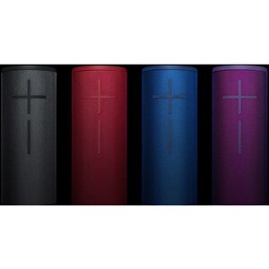 Ultimate Ears BOOM 3 Portable Bluetooth Speaker System - Sunset Red - 90 Hz to 20 kHz - Battery Rechargeable - USB