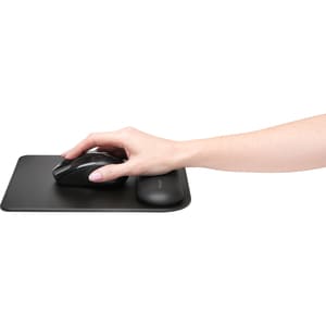 Kensington ErgoSoft Mouse Pad - 21 mm x 195 mm x 240 mm Dimension - Black - Gel - Anti-slip