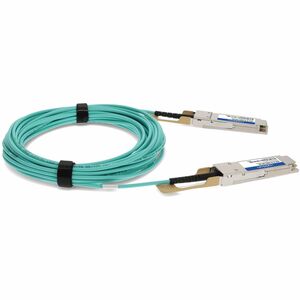 AddOn AOC-Q-Q-100G-5M-AO 5 m Fibre Optic Network Cable - TAA Compliant - Cable for Network Device - First End: 1 x QSFP28 