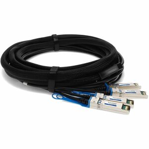 AddOn 5 m Twinaxial Network Cable - 1 - TAA Compliant - Cable for Network Device - First End: 1 x QSFP+ Network - Second E