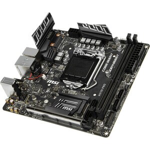 MSI H310I PRO Desktop Motherboard - Intel H310 Chipset - Socket H4 LGA-1151 - Mini ITX - 32 GB DDR4 SDRAM Maximum RAM - DI