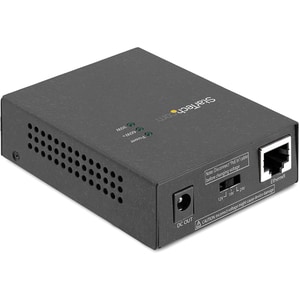 StarTech.com 1 Port Gigabit PoE Injector & Splitter Kit - 60W High/Ultra Power over Ethernet Injector 100m - 12V-24VDC Out