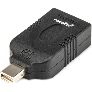 Rocstor Premium Slim Mini DisplayPort to HDMI Audio/Video Adapter - Slim HDMI to Mini DisplayPort - 1920x1200 1080p - for 