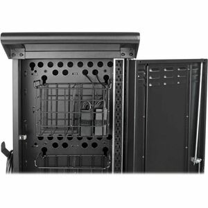 Tripp Lite by Eaton 21-Device AC Charging Cart for Laptops and Chromebooks - 120V, NEMA 5-15P, 10 ft. (3.05 m) Cord, Black