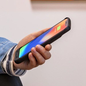 Case Mophie juice pack air - for Apple iPhone X Smartphone - Nero - Resistente agli urti, Resistente alle cadute, Resisten
