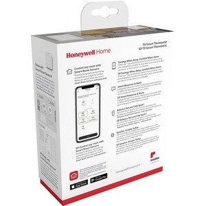 Honeywell Home Home T9 WIFI Smart Thermostat With RoomSmart Sensor - RCHT9610WFSW2003/W - For Room, Cooling System - Alexa