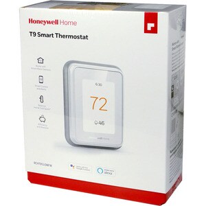 Resideo Home T9 WIFI Smart Thermostat - RCHT9510WFW - For Home, Room - Google Assistant, HomeKit, Alexa, SmartThings Suppo