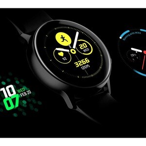 Samsung Galaxy Watch Active - Accelerometer, Barometer, Gyro Sensor, Heart Rate Monitor, Light Sensor - Text Messaging, Ph