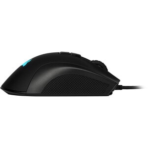 Corsair IRONCLAW RGB FPS/MOBA Gaming Mouse - Optical - Cable - Black - USB 2.0 - 18000 dpi - 7 Button(s)