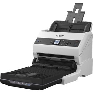 Epson WorkForce DS-870 Flatbed Scanner - 600 dpi Optical - 30-bit Color - 30-bit Grayscale - 65 ppm (Mono) - 65 ppm (Color