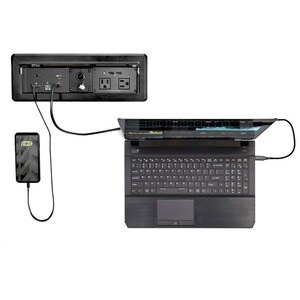 StarTech.com Cable management module for the conference table connectivity box - Keeps cables easily accessible / free fro