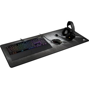 Corsair MM350 Premium Anti-Fray Cloth Gaming Mouse Pad - Extended XL - Textured - 36.61" Width x 15.75" Depth - Cloth, Rub