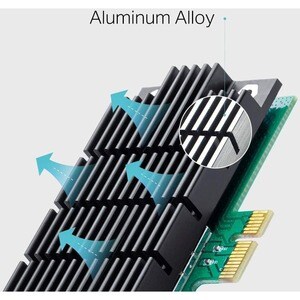 TP-Link Archer T4E IEEE 802.11ac Dual Band Wi-Fi Adapter for Desktop Computer - PCI Express - 1.17 Gbit/s - 2.40 GHz ISM -