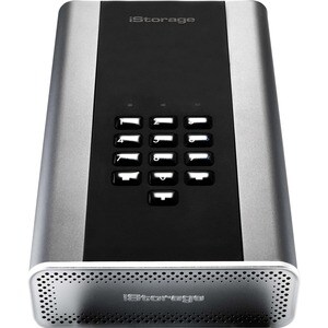 iStorage diskAshur DT2 4 TB Secure Encrypted Desktop Hard Drive | FIPS Level-3 | Password protected | Dust/Water Resistant