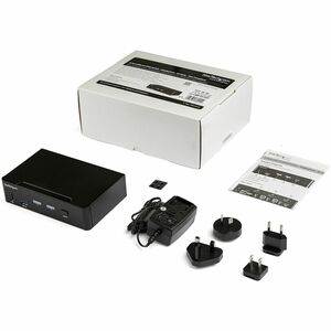 StarTech.com 2-Port DisplayPort KVM Switch - 4K 60Hz - 2 Computer(s) - 1 Local User(s) - 3840 x 2160 - 8 x USB - 3 x Displ