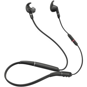 Jabra EVOLVE 65e UC Sem fios Auscultadores com suporte para pescoço, Auscultadores Estéreo Auscultadores - Preto - Microso