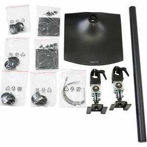 Ergotron 显示器支架 - 61 cm (24") 到 68.6 cm (27") 支持屏幕 - 20.87 kg 承载量 - 书桌 - 钢, 铝 - 黑 - 用于 显示器, 显示屏, LCD - 节省空间设计, 耐用的, 电缆管理