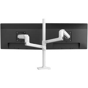 Ergotron 桌面安装座 用于 显示器 - 银 - 2 显示器支持 - 101.6 cm (40") 支持屏幕 - 18.14 kg 承载量 - 100 x 100, 75 x 75