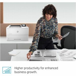 Imprimante laser Bureau HP LaserJet Enterprise M507 M507dn - Monochrome - Impression 45 ppm Mono - 1200 x 1200 dpi - Recto