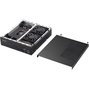 Shuttle XPC slim DH310S Barebone-System Slim PC - Intel H310 Chipsatz - Socket H4 LGA-1151 - 1 x Prozessor-Support - 32 GB