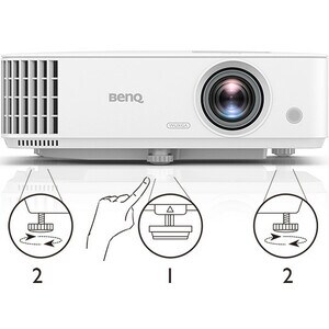 Proiettore DLP BenQ MU613 - 3D Ready - 16:10 - 1920 x 1200 - Soffitto, Frontale - 1080p - 4000 Ora Modo normale - 10000 Or