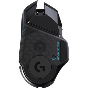 Logitech LIGHTSPEED G502 Gaming Mouse - Wi-Fi - USB - Black - Wireless - 16000 dpi - Scroll Wheel