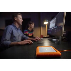 LaCie Rugged RAID Shuttle STHT8000800 Sistema de armazenamento DAS - 8 TB HDD Portátil - 8 TB Installed HDD Capacity - Ade