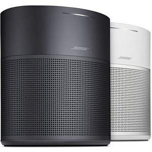 Bose 300 Bluetooth Smart Speaker - Google Assistant, Alexa Supported - Black - 360° Circle Sound - Wireless LAN BRAND SOUR