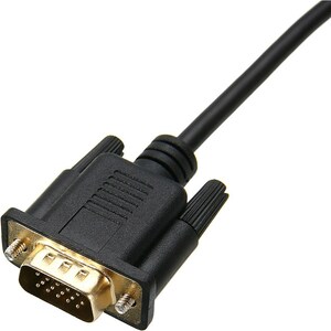 4XEM DisplayPort To VGA Adapter Cable - 3 ft DisplayPort/VGA Video Cable Adapter for Video Device, Monitor, Projector, Not