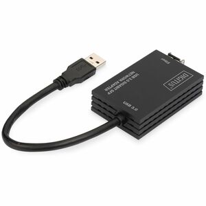 Digitus Gigabit Ethernet-Adapter für Computer, Notebook - 1000Base-SX/LX - SFP (Mini-GBIC) - Tragbar - USB 3.0 - Realtek R