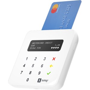 SumUp 801600101 Smartcard-Lesegerät - Weiß - NFC/Bluetooth